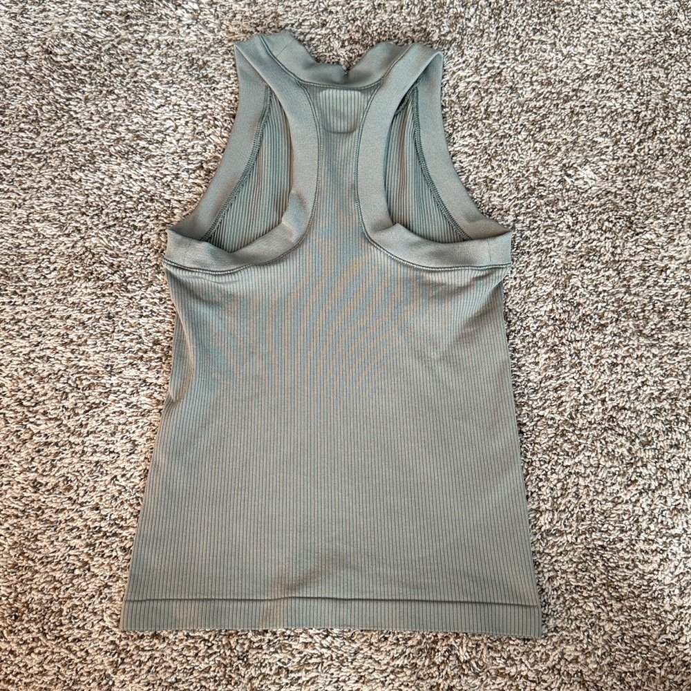 Athleta Ribbed Racerback Tank Top - Picture 3 of 4